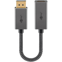 goobay Plus cavo adattatore DisplayPort > HDMI, 8K @ 60Hz