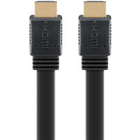 goobay Cavo piatto HDMI 2.1 ad alta velocità con Ethernet 8K / 60 Hz