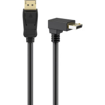 goobay Cavo DisplayPort con connettore a 90° > connettore DisplayPort, 8K / 144Hz