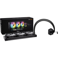 be quiet! PURE LOOP 3 LX Processore Raffreddatore di liquidi tutto in uno 12 cm Nero 1 pz, Raffreddamento ad acqua