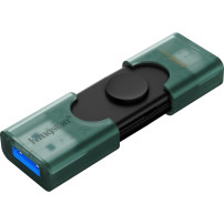 Kingston DataTraveler 256GB USB-A + USB-C 3.2 Gen 1 DuoG2, Chiavetta USB