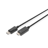 Cavo di adattamento DIGITUS DisplayPort, DP - HDMI Tipo A