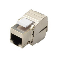 DIGITUS DN-93612-1 - Piatto - Argento - RJ-45 - RJ-45 - Femmina - Femmina