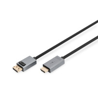 DIGITUS cavo adattatore DisplayPort per schermi 4K, DP - HDMI Tipo A