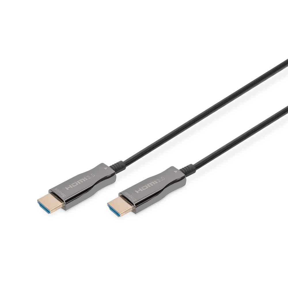 DIGITUS HDMI AOC Cavo Idrofibra Glass Fiber, UHD 4K, 20 m