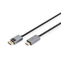 DIGITUS cavo adattatore DisplayPort per schermi 4K, DP - HDMI Tipo A