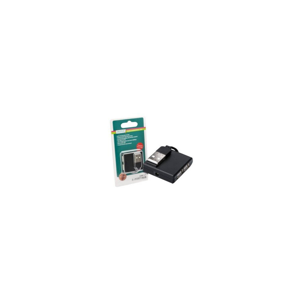 DIGITUS HUB USB 2.0, 4 porte