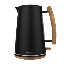 Cecotec 01479, 1,7 l, 3000 W, Nero, Legno, Acciaio Inox, Legno, Indicatore Livello Acqua, Senza Filo