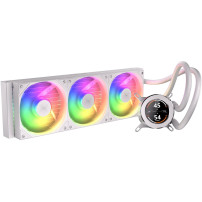 Krux HydroGlance 360 LCD White, Raffreddamento ad acqua