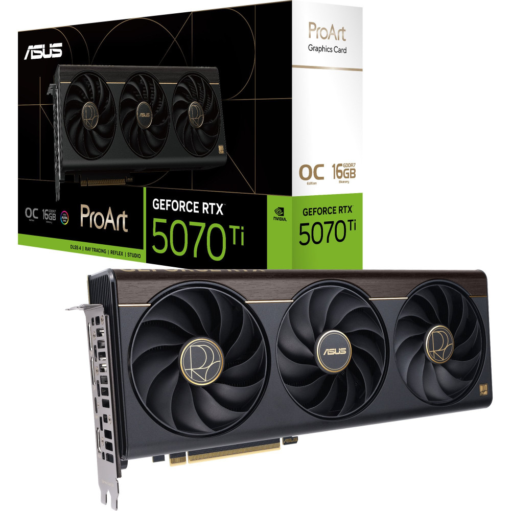 ASUS GeForce RTX 5070 Ti Edizione ProArt OC, Scheda grafica