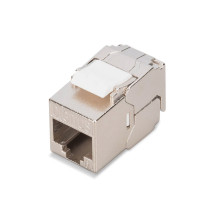 DIGITUS CAT 6A Modulo Keystone Compact, schermato, connessione senza strumenti