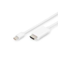 DIGITUS Mini DisplayPort adattatore di collegamento, mDP - HDMI Tipo A