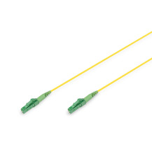DIGITUS Cavo di patch monomodo simplex in vetro, Singlemode, LC/APC - LC/APC, 10 m