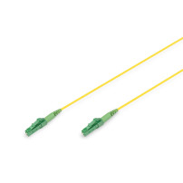 DIGITUS Cavo di patch monomodo simplex in vetro, Singlemode, LC/APC - LC/APC, 10 m