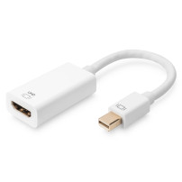 DIGITUS Mini DisplayPort attivo verso HDMI Adattatore / Convertitore
