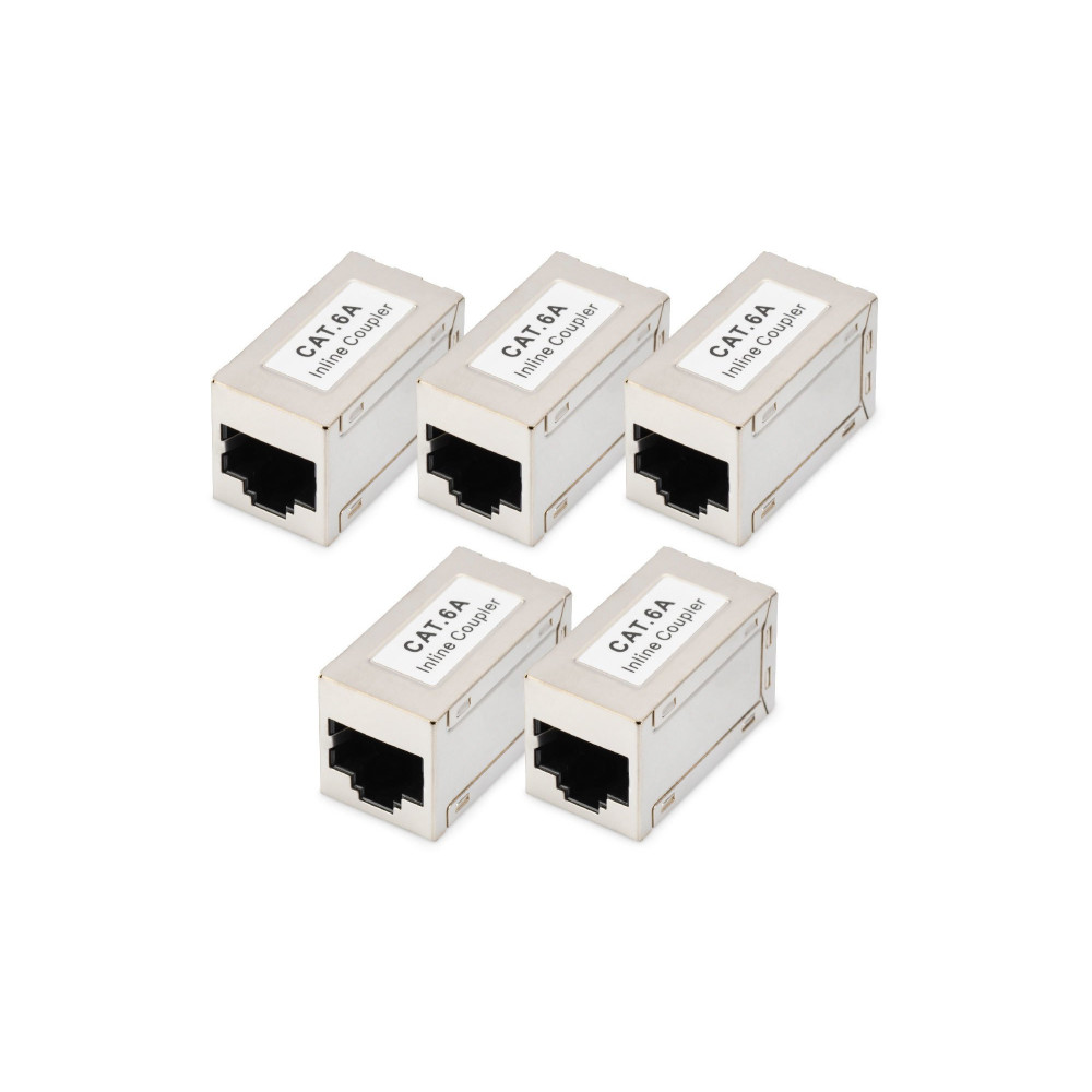 DIGITUS CAT 6A Modulare Connessione, schermata - 5 pezzi.