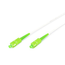 DIGITUS Cavo patch cord in vetrofilo, rinforzato in acciaio, simplex, singolamodo, SC/APC  SC/APC, 5 m
