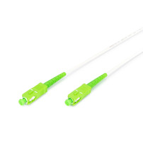 DIGITUS Cavo patch cord in vetrofilo, rinforzato in acciaio, simplex, singolamodo, SC/APC  SC/APC, 5 m