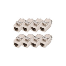 MODULO DIGITUS CAT 8.1 KEYSSTONE, schermato, connessione di montaggio senza strumenti - 8 pezzi