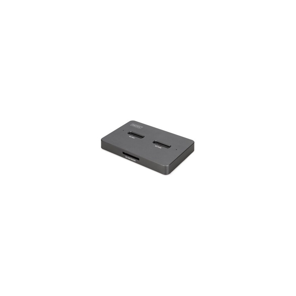 DIGITUS Docking USB-C->NVMe SSD SATA SSD SD