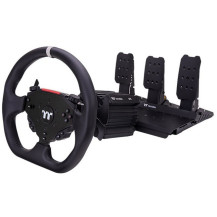 Thermaltake G15 Volante da corsa a trasmissione diretta con pedali Bundle, Set simulatore
