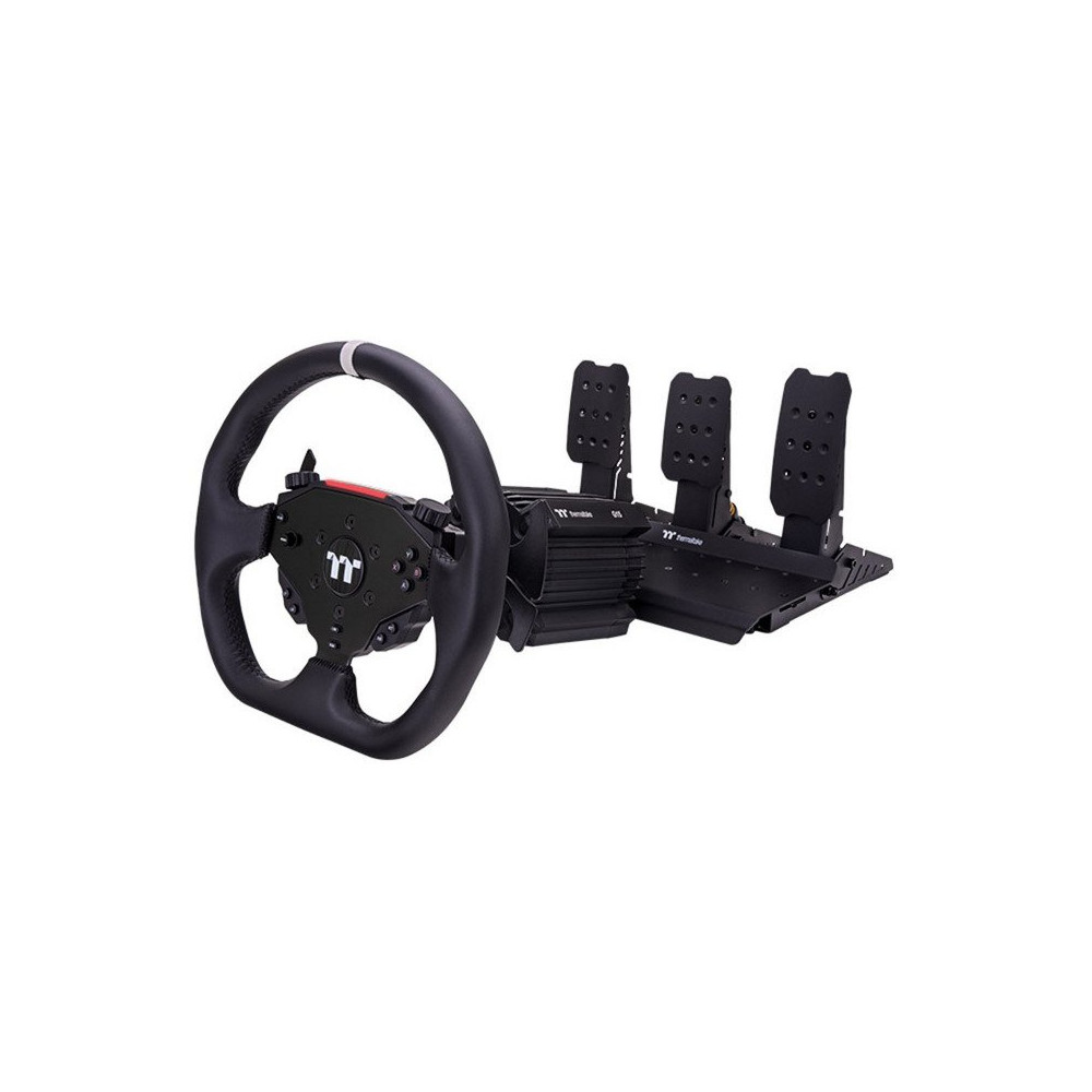 Thermaltake G15 Volante da corsa a trasmissione diretta con pedali Bundle, Set simulatore