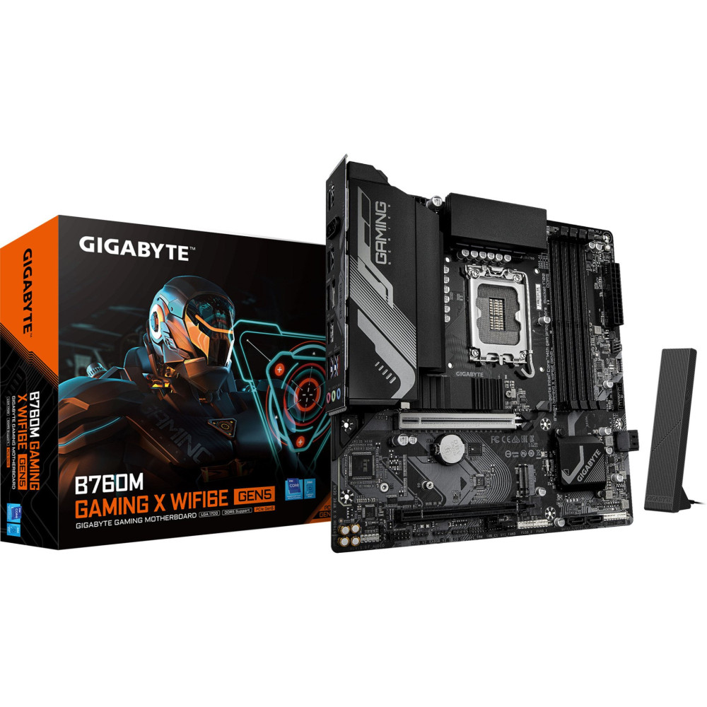 GIGABYTE B760M GAMING X WIFI6E GEN5, Scheda madre