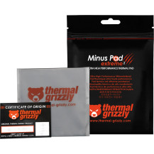 Thermal Grizzly Minus Pad extreme 2 - 100x 100x 1,5 mm, Pastiglie termiche