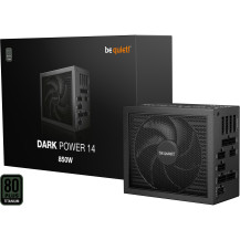 be quiet! Dark Power 14 850 W - 80 Plus Titanium alimentatore per computer 20+4 pin ATX ATX Nero, Alimentatore PC