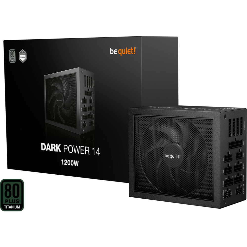 be quiet! Dark Power 14 1200 W - 80 Plus Titanium alimentatore per computer 20+4 pin ATX ATX Nero, Alimentatore PC