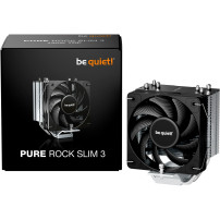 be quiet! Pure Rock Slim 3 Processore Raffreddatore d'aria 10 cm Argento 1 pz, raffreddamento CPU