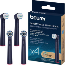Beurer TB Testine di spazzola Sensitive Eco Green Planet, Testina