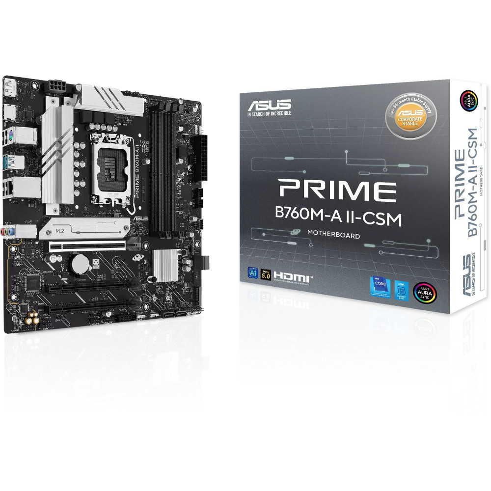 ASUS PRIME B760M-A II-CSM, Scheda madre