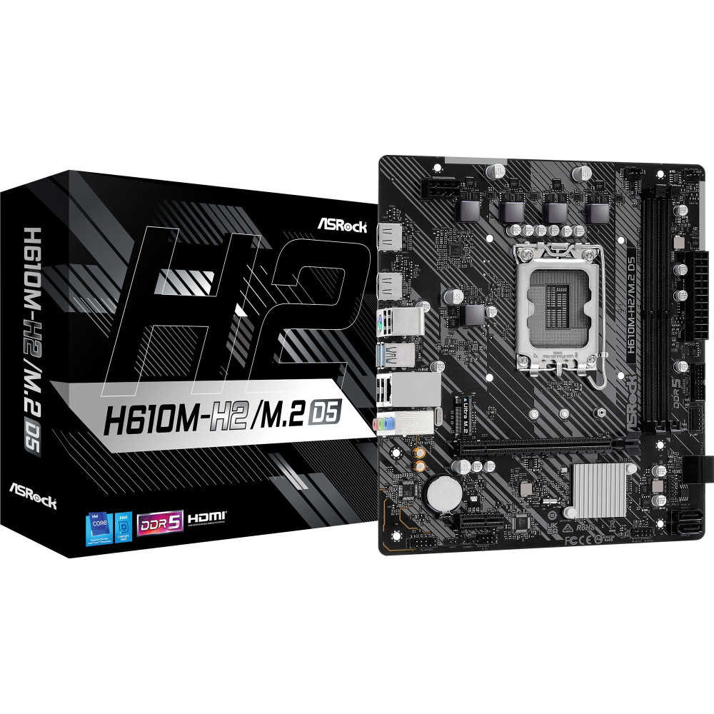 ASRock H610M-H2/M.2 D5, Scheda madre