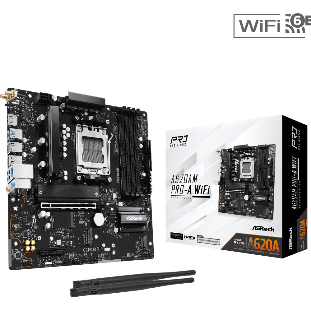 ASRock A620AM PRO-A WIFI, Scheda madre