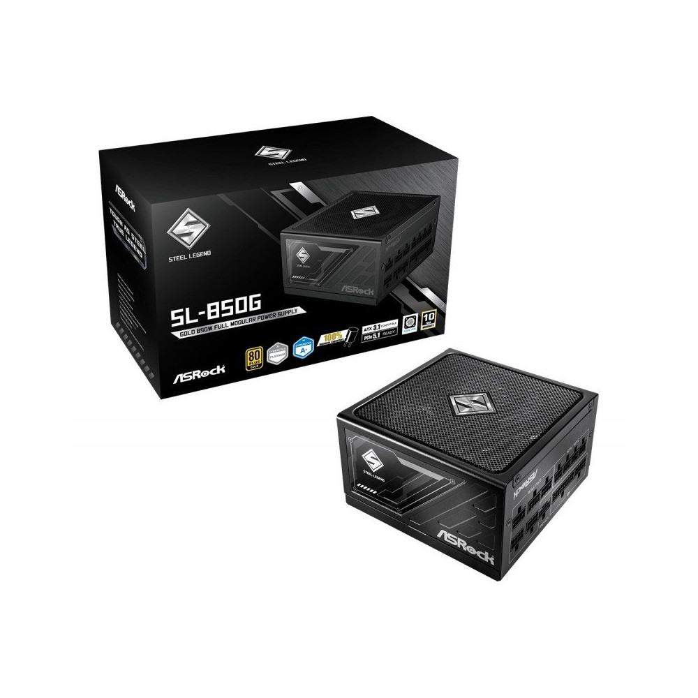 Alimentatore Asrock SL 850G Steel Legend 850W 80Plus Gold Modulare ATX3.1 e PCIe5.1