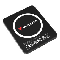 Verbatim SnapBack Ultra Slim SSD 2TB, 2 TB, USB Tipo-C, USB 3.2 Gen 2x2, 2050 MB/s, 20 Gbit/s, Nero