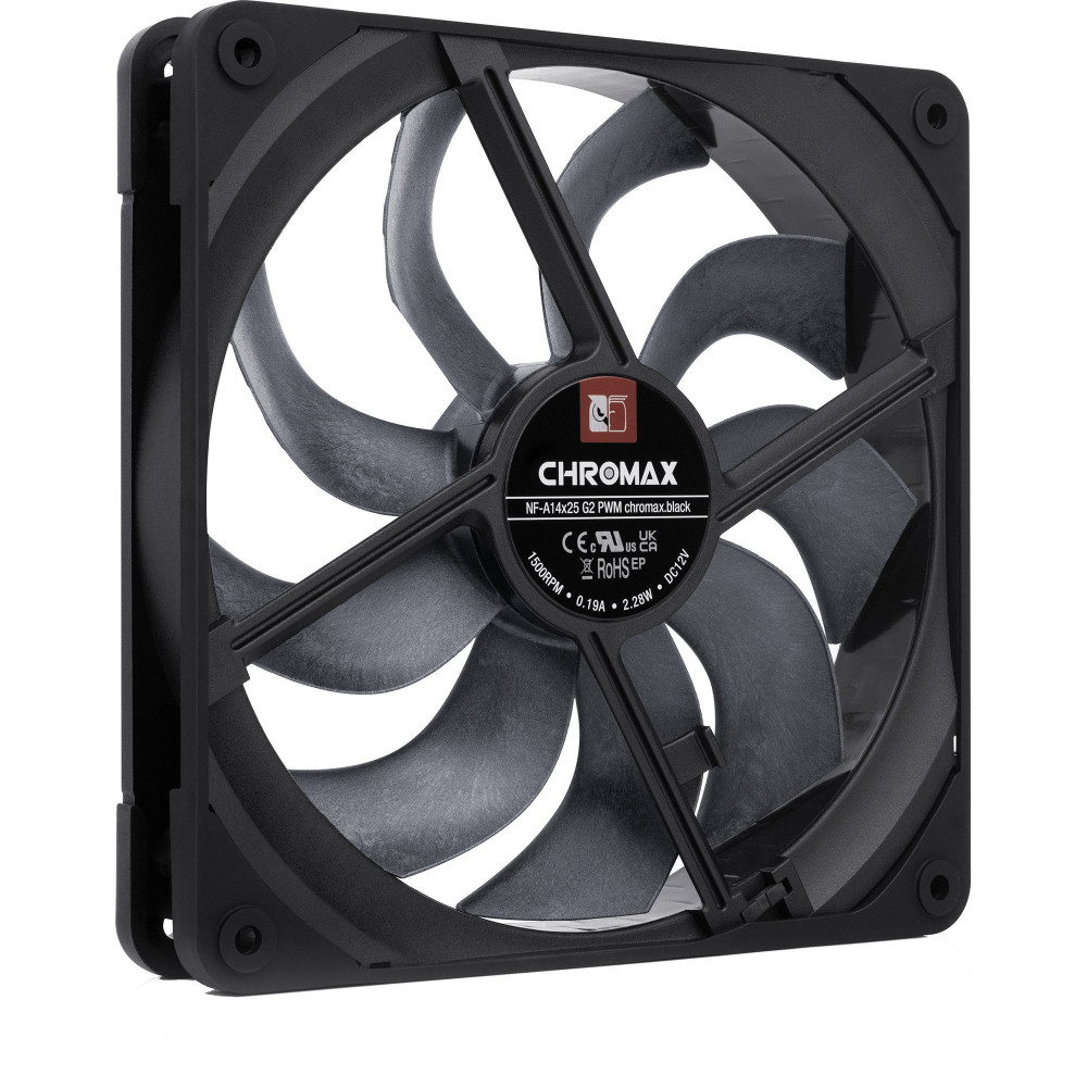 Noctua NF-A14x25 G2 PWM chromax.black, Ventola