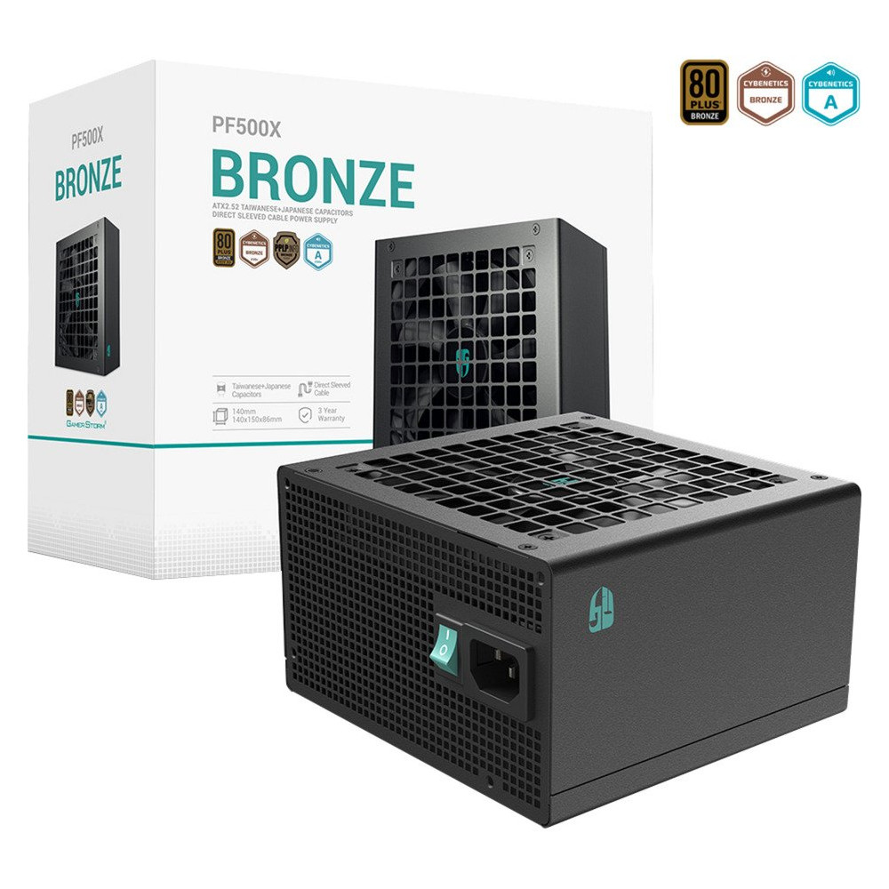DeepCool GamerStorm PF500X 500W, Alimentatore PC