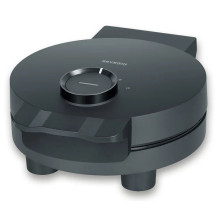 SEVERIN WA 2116, 1 waffella, cuore (forma), nero, plastica, acciaio inox, 0,665 m, riscaldamento, pronto