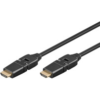 goobay Cavo HDMI ad alta velocità 360°