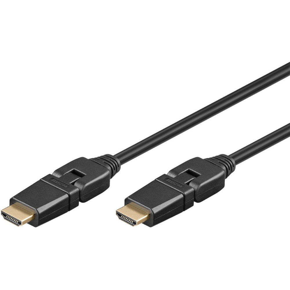 goobay Cavo HDMI ad alta velocità 360°