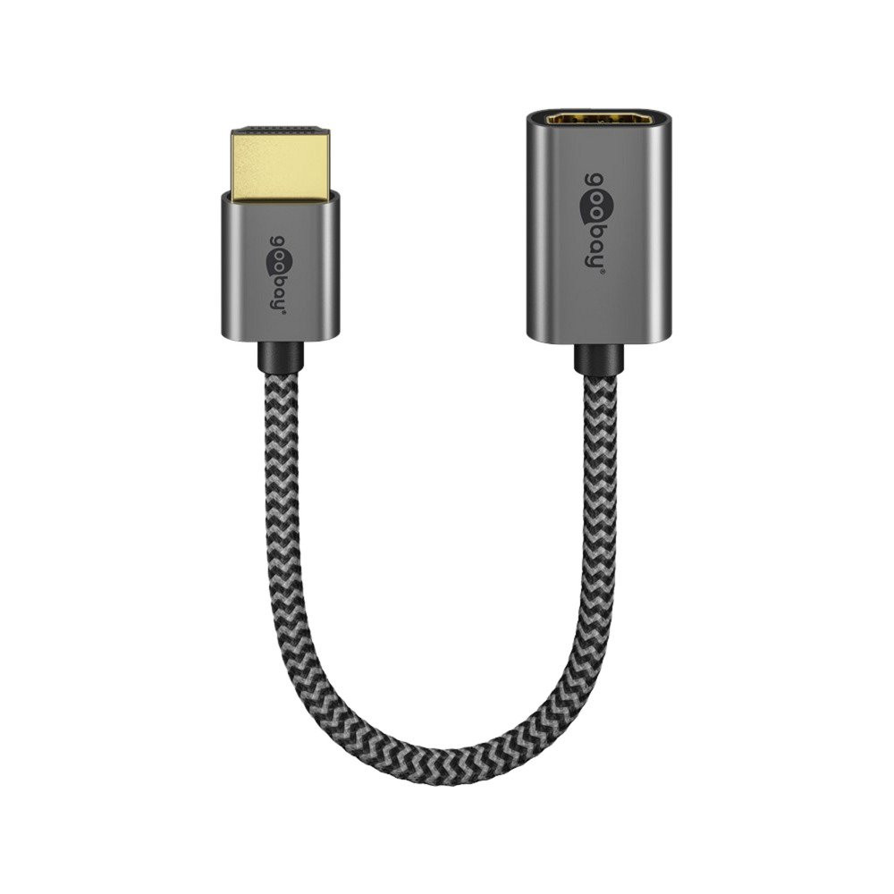 goobay Adattatore flessibile HDMI ad alta velocità Ultra, Cavo