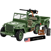 COBI Willys MB & Trailer Executive Edition, Giochi di costruzione
