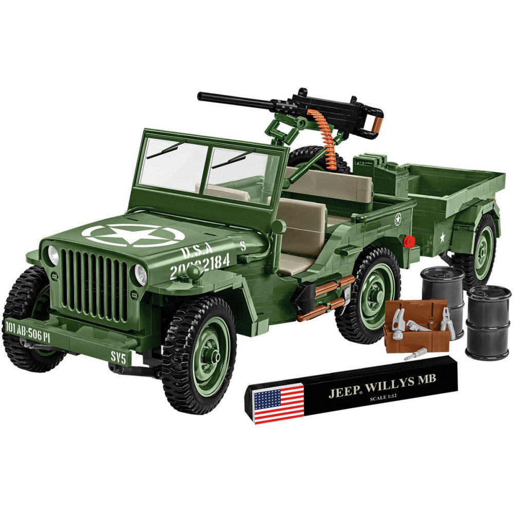 COBI Willys MB & Trailer Executive Edition, Giochi di costruzione