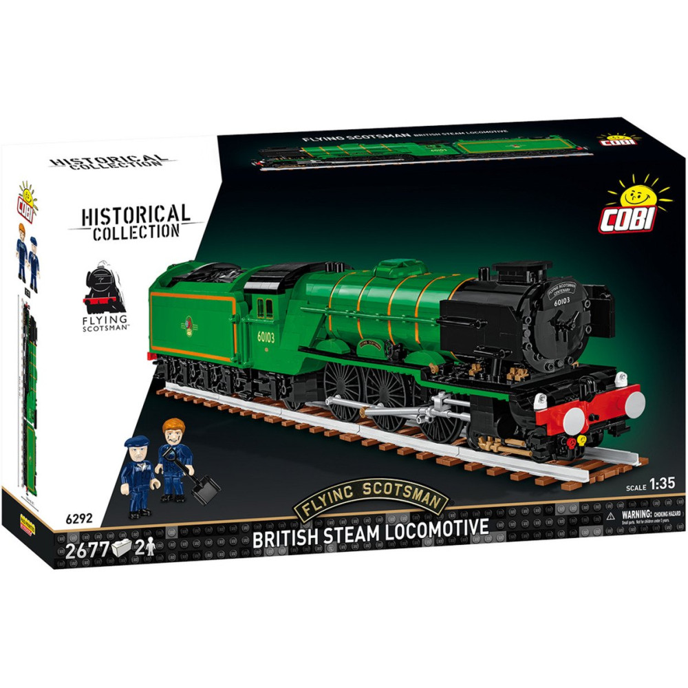 COBI Flying Scotsman - Locomotiva a vapore britannica, Giochi di costruzione