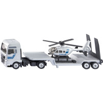 SIKU SUPER MAN camion con elicottero della polizia, Veicolo modello