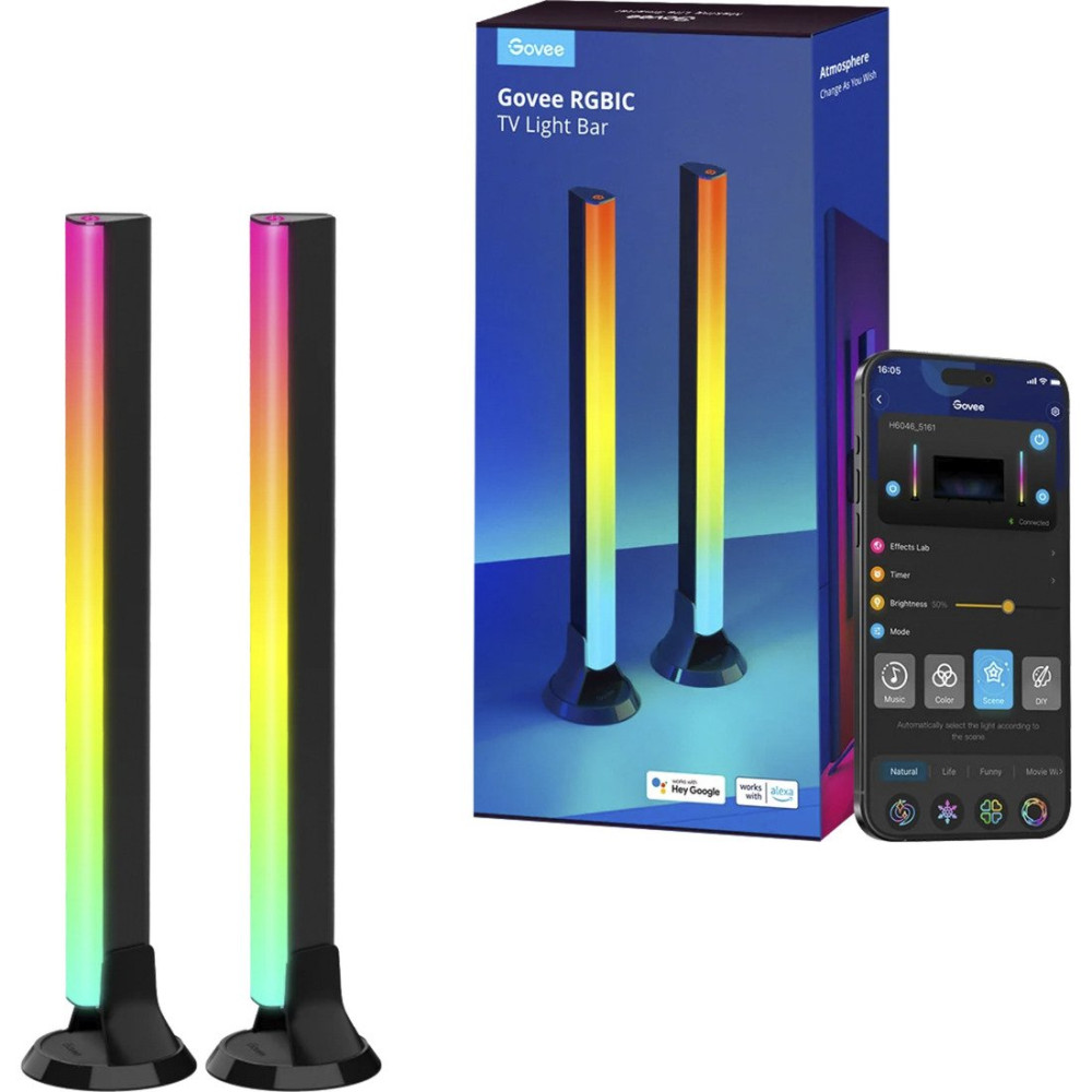 Govee Barre luminose RGBIC per TV, Luce LED