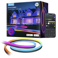 Govee RGBIC Outdoor Neon Strip Lights, Striscia LED