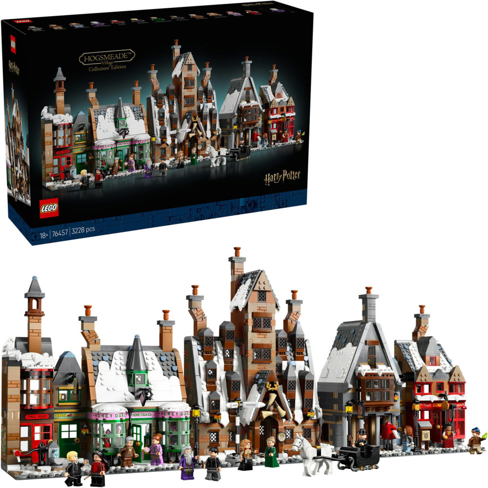 LEGO Harry Potter Villaggio Hogsmeade - Edizione da Collezione, Giochi di costruzione